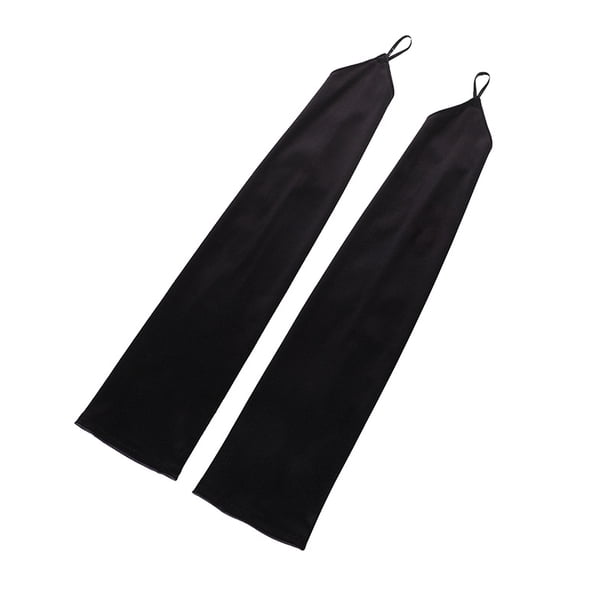 Guantes para vestido de novia, ropa de alto rendimiento, guantes con gancho multicolor para los dedos, guantes largos con protección solar y cicatrices