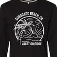 thumbnail image 4 of Inktastic Summer Vacation Mode Coronado Beach California Long Sleeve T-Shirt, 4 of 5