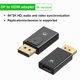 thumbnail image 5 of Adaptador de plástico DP a HDMI 4K, conversión perfecta, 4K Ultra HD, Plug-and-Play, para portátil,ordenador de sobremesa,proyector, transmisión de vídeo,audio, 5 of 7