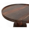 thumbnail image 5 of Treasure Trove Tucson Sheesham Brown Wood Accent Table, 5 of 6