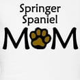 thumbnail image 3 of CafePress - Springer Spaniel Mom Pajamas - Women's Short Sleeve Print T-Shirt and Pants Light Cotton Pajama Set, 3 of 7