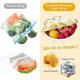 thumbnail image 5 of Envolturas de alimentos reutilizables de cera de abejas: productos sostenibles de envoltura de cera de abejas, envoltura de cera, envoltura ecológica, bolsas de almacenamiento de organizació, 5 of 5