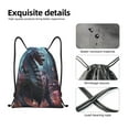 thumbnail image 4 of Lukts Urban Mechanical Dragon Pattern Drawstring Backpack Bag Sport Gym Sackpack,String Backpack Sport Bag Sack,Cinch Tote Gym Backpack-Medium, 4 of 6