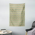 thumbnail image 1 of Fruits Tapestry, Hibiscus Flower with Watermelon Slices Exotic Pineapple and Banana Minimalist Design, Wall Hanging for Bedroom Living Room Dorm Decor, 40W X 60L Inches, Multicolor, by Ambesonne, 1 of 2