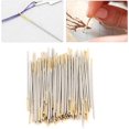 thumbnail image 3 of ZOUSSIQI 100Pcs Cross Stitch Needles,Metal Sewing Needles Embroidery Needles Stitching Needles Set with Storage Box(26) CA919-11392, 3 of 9