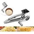 thumbnail image 1 of Râpe à Fromage, Râpe à Fromage avec Poignée, Râpe à Parmesan, Râpe à Fromage Rotative Portative, Râpe à Fromage pour Fromage Dur, Chocolat, 1 of 5
