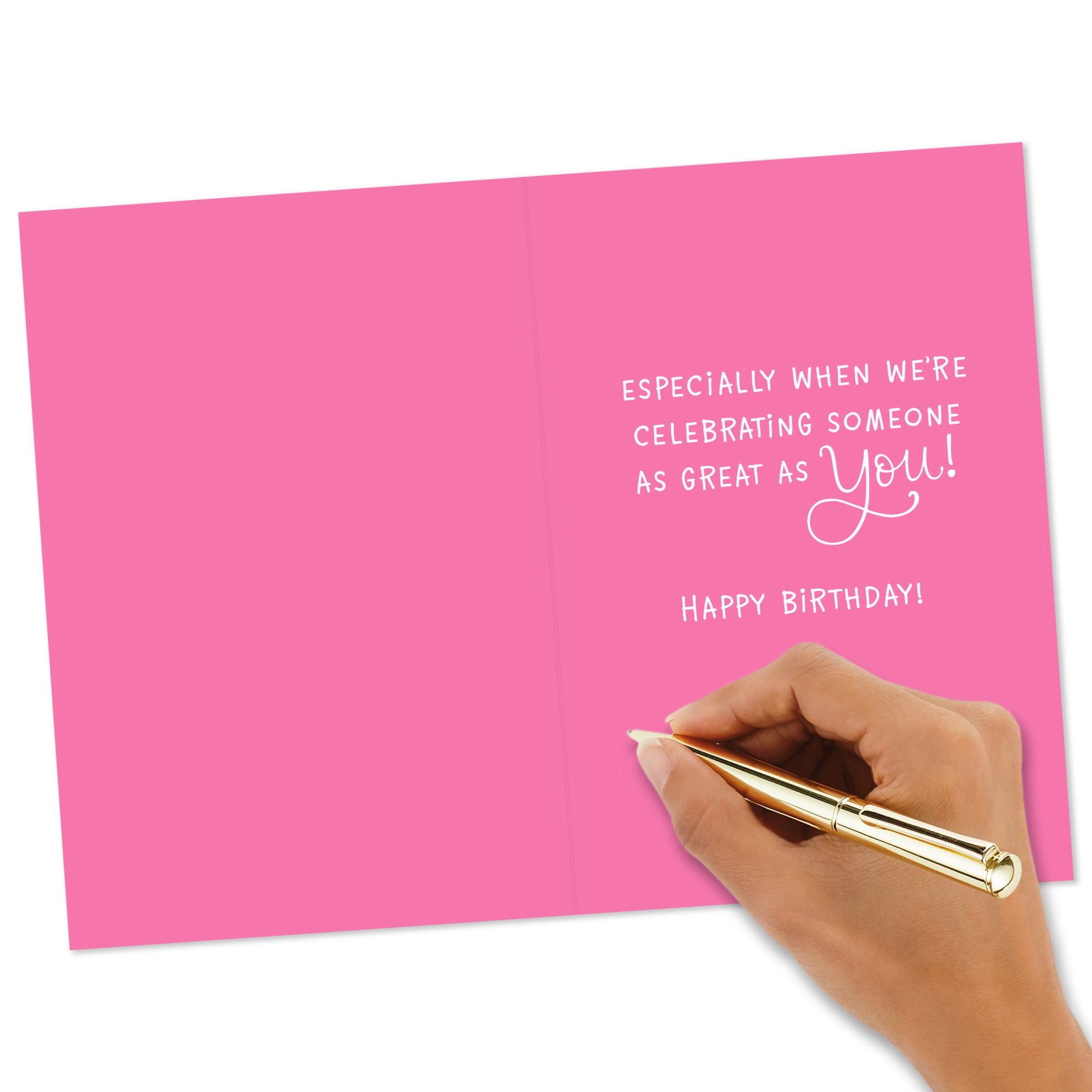 Hallmark Birthday Card (The Perfect Excuse to Be Fancy)