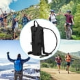 thumbnail image 2 of TeqHome Hydration Bladder 3 Liter Water Backpack for Hiking Camping Outdoor Black, 2 of 11