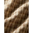thumbnail image 6 of Free Assembly Men's Plaid Textured Cotton Camp Shirt with Short Sleeves, Sizes S-3XL, 6 of 6
