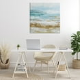 thumbnail image 3 of Stupell Industries Distressed Beach Landscape Coastal Painting Gallery Wrapped Canvas Art Print Wall Art, 36 x 36, 3 of 8