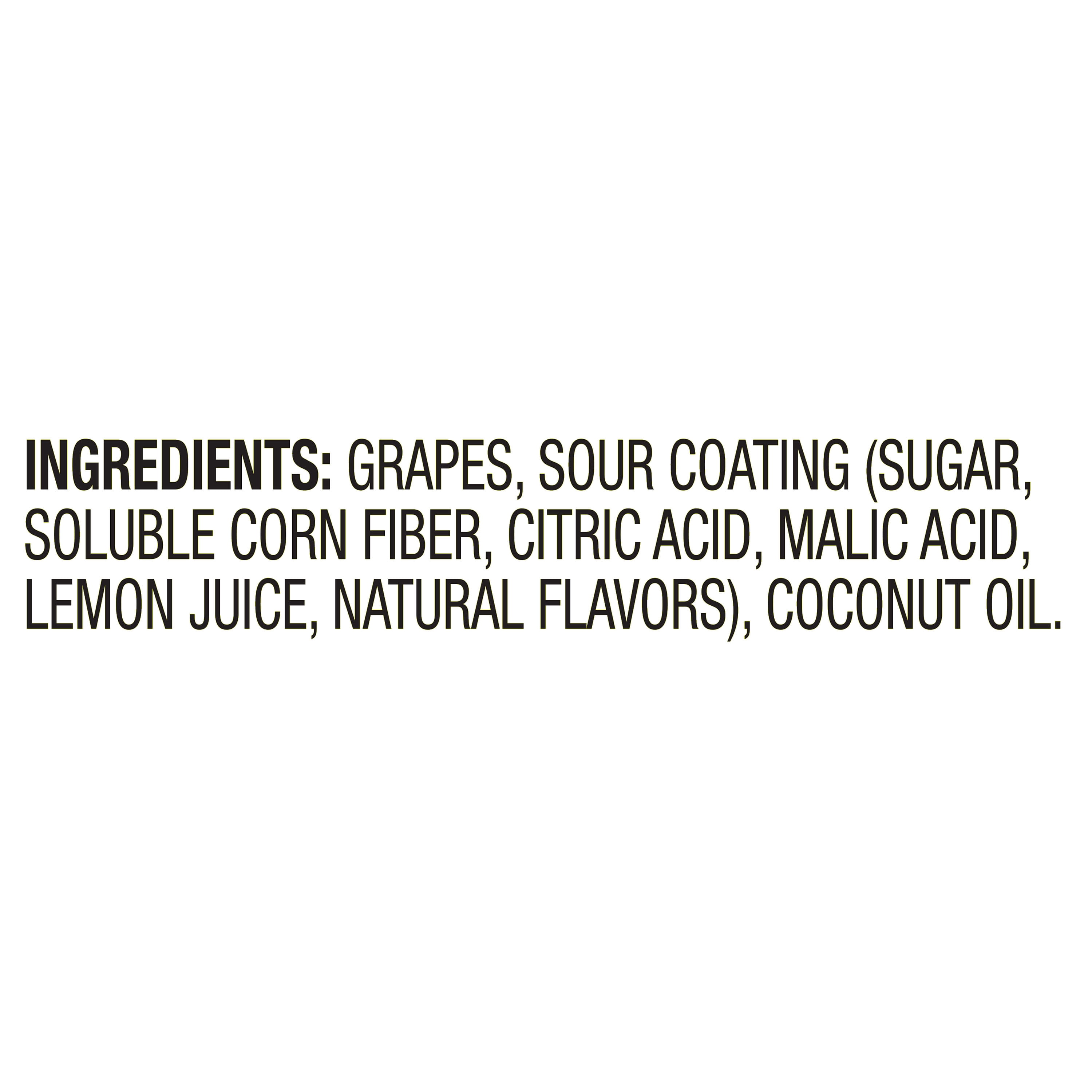 bettergoods Sour Coated Frozen Grapes, 8 oz
