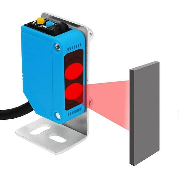 Photoelectric sensor switch NO NC, DC10-30V, distance: 80cm/31.52 inches, AE3Z-D61, reflective photovoltaic