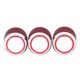 thumbnail image 3 of 3pcs Potentiometer Control Knobs Red Color Metal Electric Guitar Volume Tone Control Knob for GD138, 3 of 5