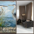 thumbnail image 2 of Stained Glass Window Film Window Privacy Films Blackout Window Tint, Rainbow Glass Decals Stickers for Home Anti Uv Hherons Ocean, 2 of 4
