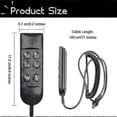 thumbnail image 2 of recliner remote with 6 buttons, 2 of 5
