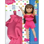 Springfield Collection By Fibrecraft Pink Romper Fun And Chic Mix And Match Fits All 18Inch Dolls