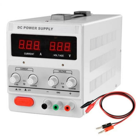 XtremePowerUS 110/220V Metal LED DC Power Supply with Probe Cable