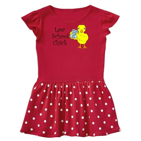 

Inktastic Law School Chick Gift Toddler Girl Dress