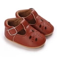 thumbnail image 6 of Infant Baby Girls Boys Sandals Kids Soft Sole Newborn Non-Slip Rubber Sole Dress Shoes 0-18M, 6 of 8