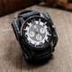 thumbnail image 3 of Reloj de pulsera Yinane Punk Retro Azul, 3 of 8