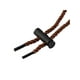 thumbnail image 4 of Sombrero de vaquero de estilo occidental con ala ancha y correa ajustable para el cuello unisex INSPIRE CHIC color café, 4 of 4