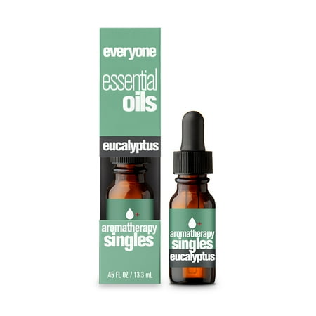 Everyone Eucalyptus Aromatherapy Single Essential Oil 0.45 Fl. Oz.