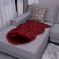 thumbnail image 4 of POINTERTECK Solid Color Plush Rug Office Home Fluffy Area Rug Bedroom Soft Furry Durable Rug, 4 of 6