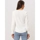 thumbnail image 4 of Blusa Informal Allegra K con Cuello En V y Volantes para Mujer blanco XS, 4 of 6