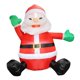 thumbnail image 4 of Papá Noel Inflable Macarena 4 Pies con Luces LED Para Patio Trasero, 4 of 8