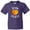Purple, variant on Little Peach Cute Heart Shaped Peach Youth T-Shirt