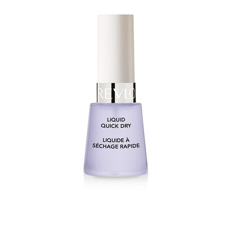 0.5 Ounce Glitter - Revlon Liquid Quick Dry, 0.5 Ounce + Scunci Black Roller Pins, 18 Pcs