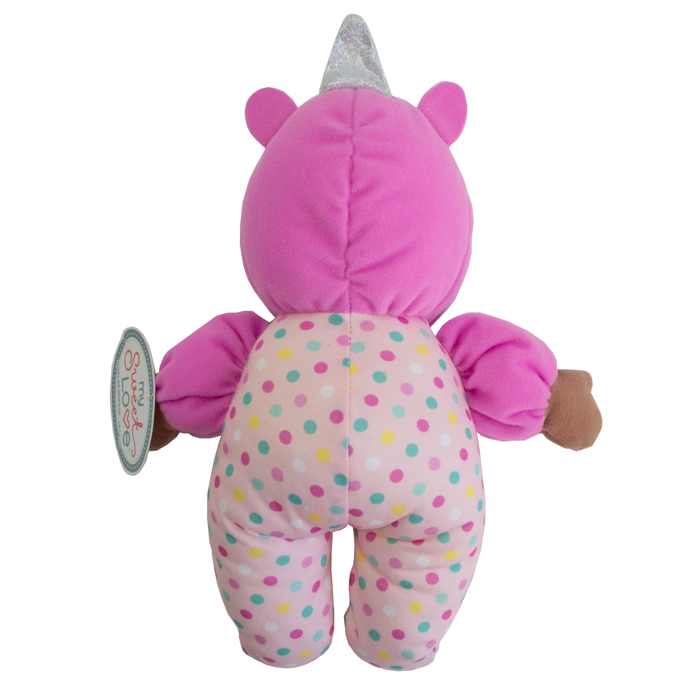 My Sweet Love 10" Soft Baby Doll with Pacifier, Dark Skin Tone, Unicorn Theme