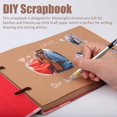 thumbnail image 3 of Our Adventure Book Pixar Up Handmade Diy Family Scrapbook Photo Album Expandable 10.6x7.5 Inches 80 Pages, 3 of 5