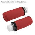 thumbnail image 5 of Uxcell Insulated Textured 12oz Neoprene Bottles Covers Can Cooler Sleeves Red 2 Pack, 5 of 6