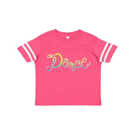 

Inktastic Dance Hand Lettered in Sea Colors Gift Toddler Boy or Toddler Girl T-Shirt