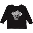 thumbnail image 3 of Inktastic Crawl Walk Ride Motorcycle Boys or Girls Long Sleeve Toddler T-Shirt, 3 of 5