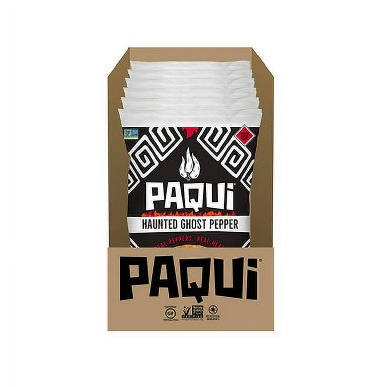 Paqui Spicy Flavor Haunted Ghost Pepper Corn Tortilla Chips Paqui Spicy Flavor Haunted Ghost Pepper Corn Tortilla Chips