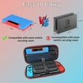 thumbnail image 7 of Portable Docking Station Charger Compatible with Nintendo Switch/Switch OLED - 4 Joy-pad Charging Dock, TV Base, 4K HDMI-Red Blue, 7 of 7
