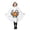 12White, variant on REDARER Kids Phantom‑Edge Hooded Poncho Cloak Skeleton Hands Maple‑Leaf Pumpkin Print Cosplay Ensemble for Halloween Home DIY Cosplay Session Festive Stage Recital,10-12 Years