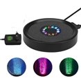 thumbnail image 1 of Lámpara de burbujas sumergible para acuario, luz de burbujas de aire de 1,5 W, iluminación para acuario, IP65, resistente al agua, 12 LED, iluminación decorativa con burbujas de aire, 1 of 5