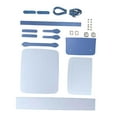 thumbnail image 4 of 1 Juego de materiales para hacer bolsos de hombro DIY, bolso de cuero PU para mujer, herramientas completas hechas a mano, proyectos artesanales par Colco Fabricación de bolsos de mujer DIY, 4 of 8