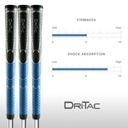 Winn DriTac Midsize Grip (+1/16), Black/Blue