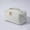 White, variant on Large Capacity Makeup Bag Pink Cosmetic Organizer Travel Toiletry Bag for Women Portable Storage Bag Beauty Case