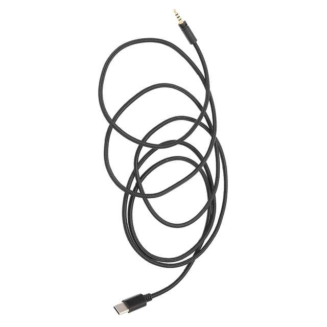 Headphone Cable Audio Cable TypeC Earphone Audio Cable WearResistant Shielding Interference Headphone Audio Cable