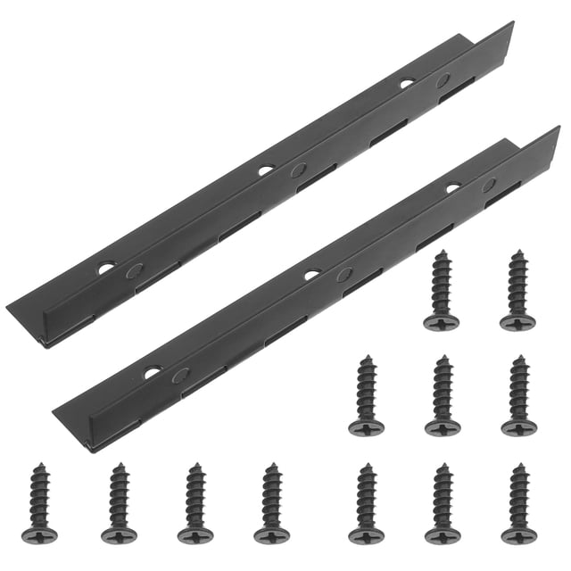 EXHUMKY 1Jgo Bisagras Continuas Negras Para Muebles Bisagras Pesadas Para Puertas Plegables Y Cajas De Madera