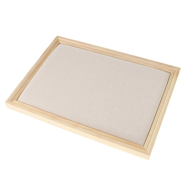 Stud pen Dangler Eardrop Jewelry Rack Storage Hanging Photo Frame Board 1 Hugo Exhibición de la joyería del marco de la foto