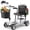 Sliver-20Miles, variant on FLYCITY Lightweight Mobility Scooter for Seniors, Foldable Portable Motorized Scooters with Removable Lithium Battery for 20 Miles Travel, 330lb Capacity, Red
