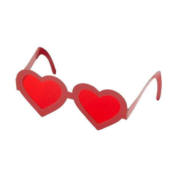 Fun Express Valentine Paper Acetate Glasses - 12 Pc