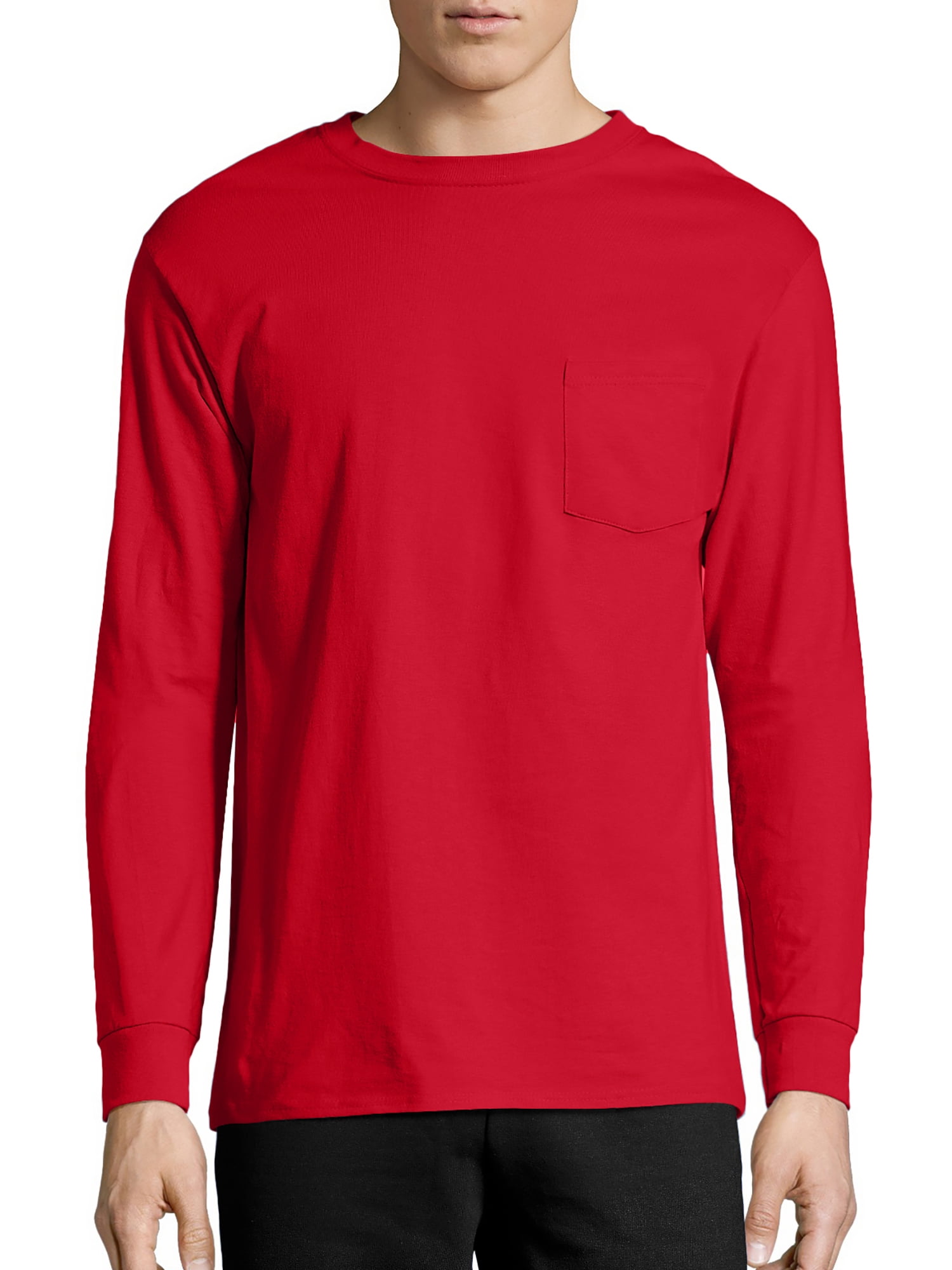 Authentic Long Sleeve Pocket Tee 