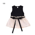 thumbnail image 4 of Robe d'Été Bébé Fille Robe d'Été Sans Manches Tenue de Fête pour Bébé Fille, 100cm, 4 of 6